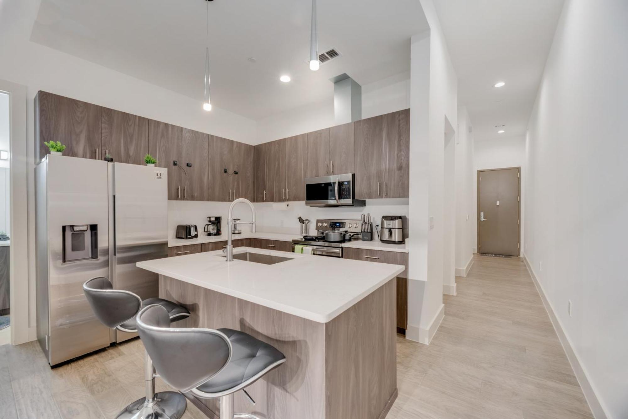 Snazzy Loft Style 2Br I Gym I Parking I Workspace Dallas Buitenkant foto