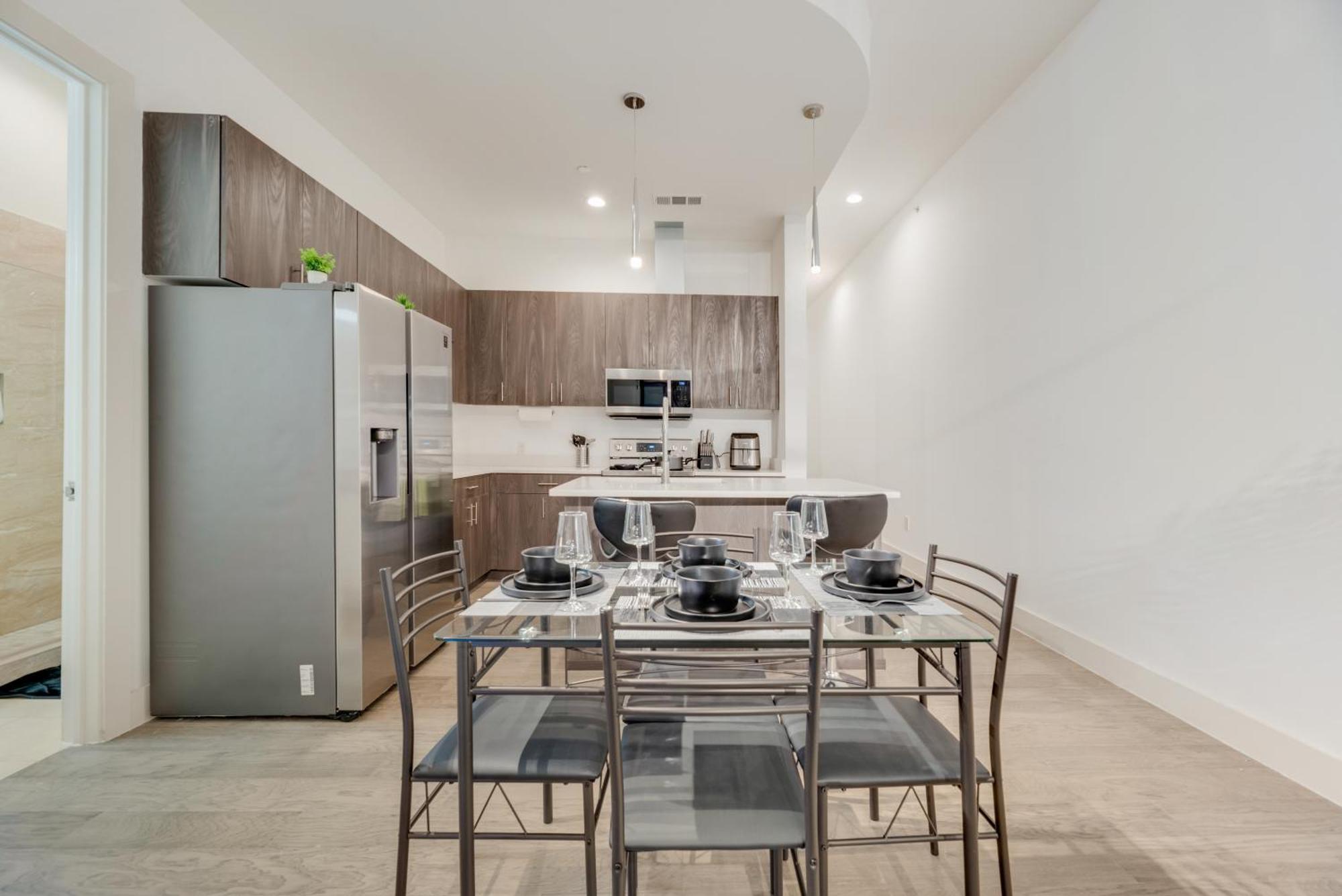 Snazzy Loft Style 2Br I Gym I Parking I Workspace Dallas Buitenkant foto