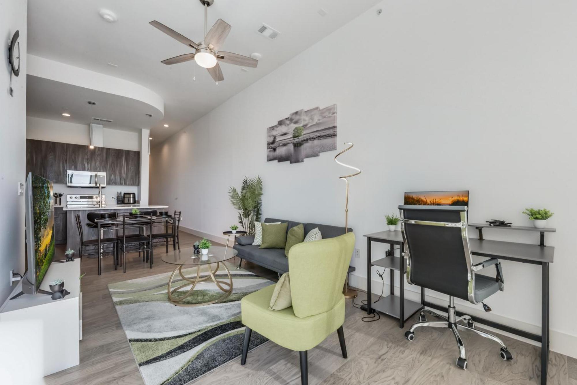 Snazzy Loft Style 2Br I Gym I Parking I Workspace Dallas Buitenkant foto